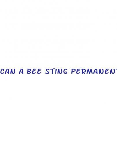 Can A Bee Sting Permanently Enlarge The Penis Functional Neurological